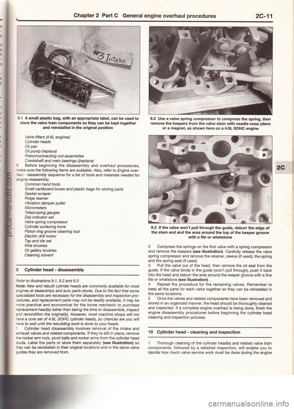 FORD MUSTANG 1994  Service Repair Manual procarmanuals.com 