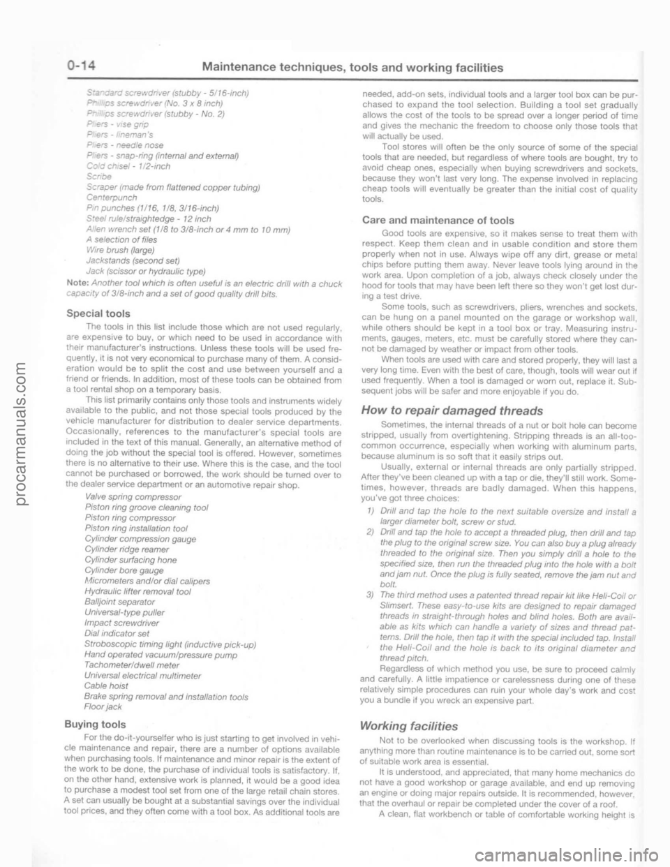FORD MUSTANG 1994  Service Repair Manual procarmanuals.com 