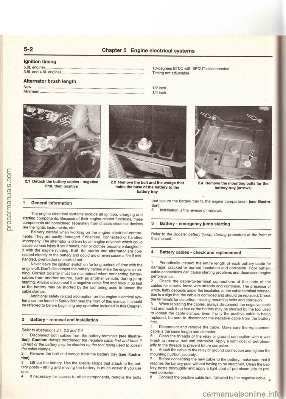 FORD MUSTANG 1994  Service Repair Manual procarmanuals.com 