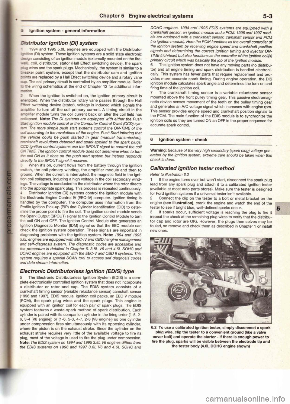 FORD MUSTANG 1994  Service Repair Manual procarmanuals.com 