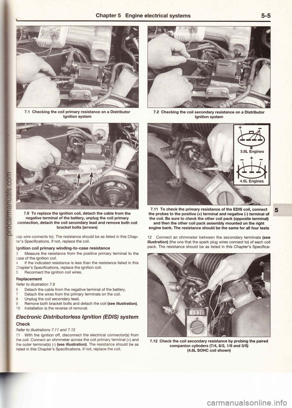 FORD MUSTANG 1994  Service Repair Manual procarmanuals.com 