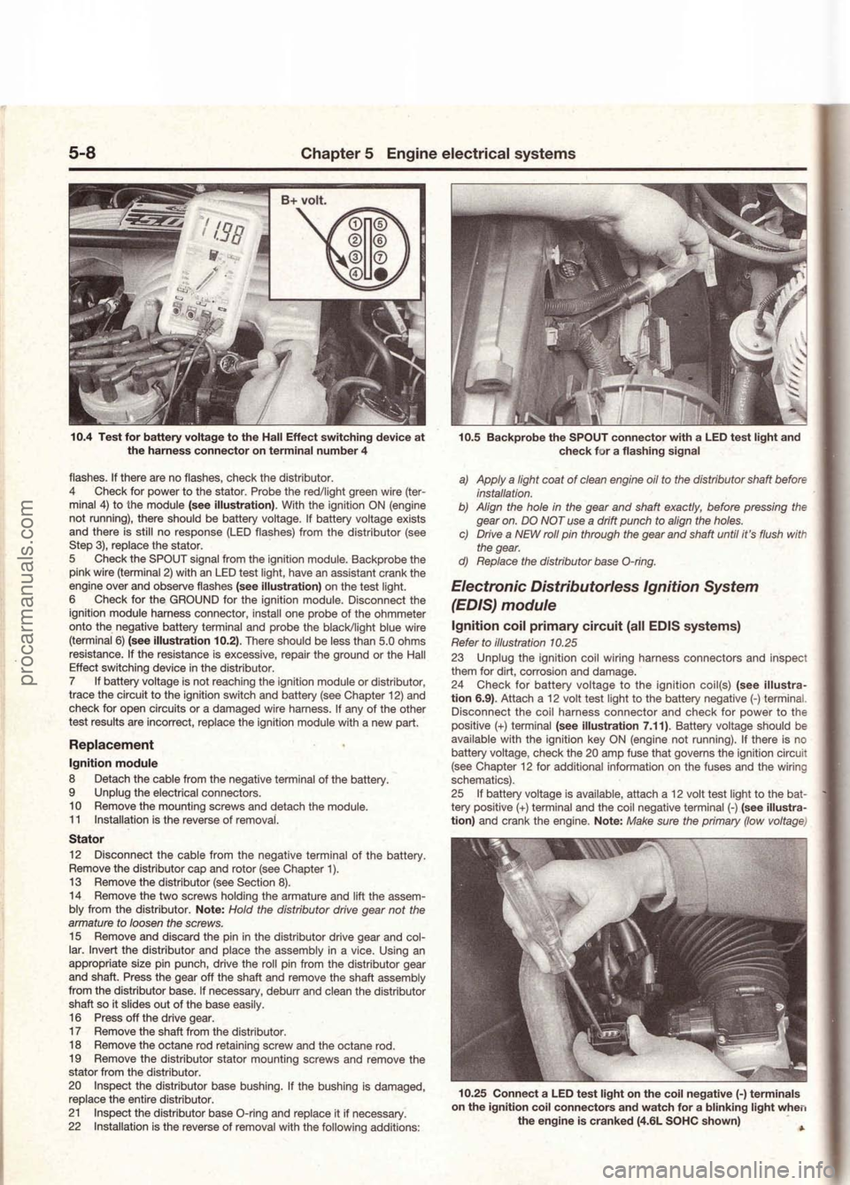FORD MUSTANG 1994  Service Repair Manual procarmanuals.com 
