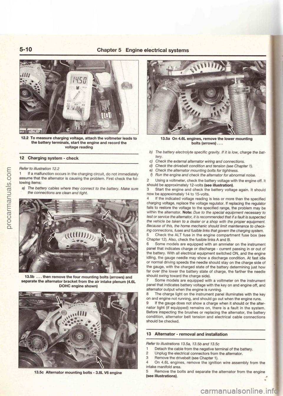 FORD MUSTANG 1994  Service Repair Manual procarmanuals.com 