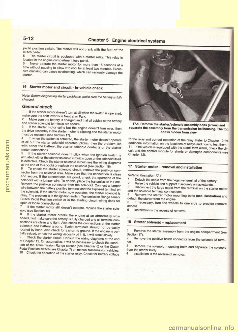FORD MUSTANG 1994  Service Repair Manual procarmanuals.com 
