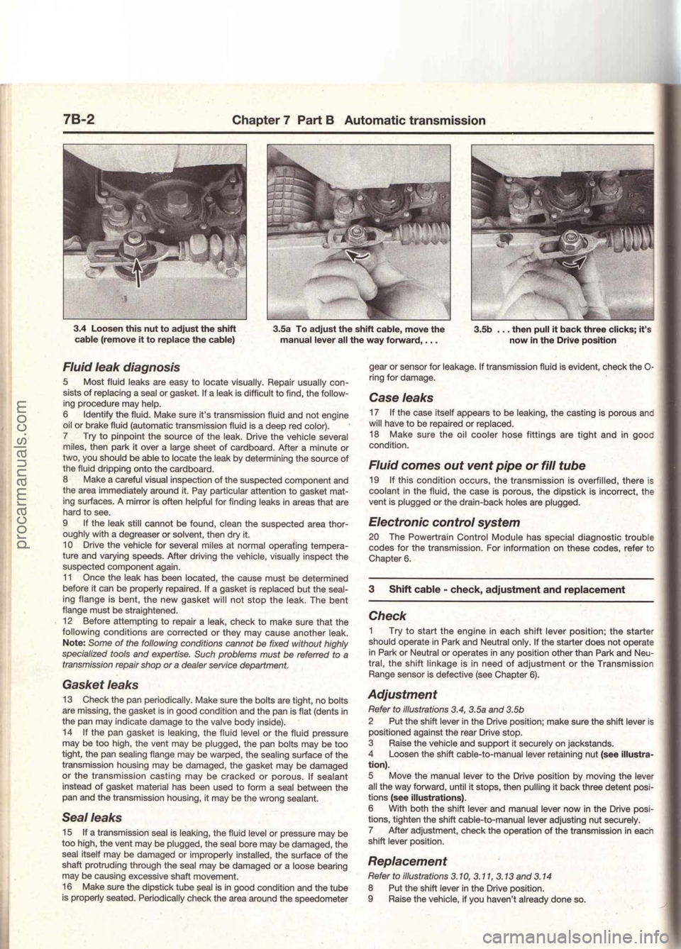 FORD MUSTANG 1994  Service Repair Manual procarmanuals.com 