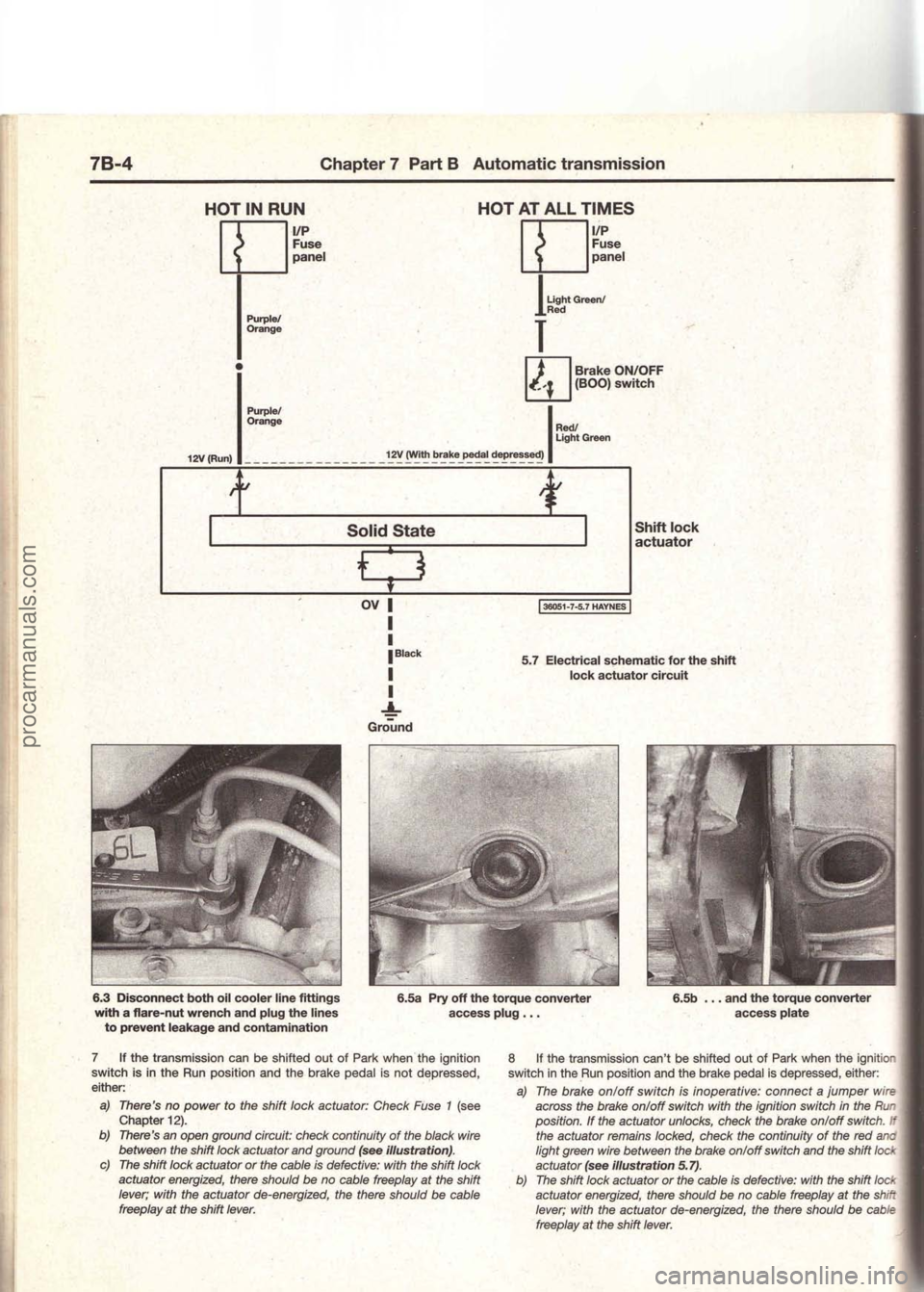 FORD MUSTANG 1994  Service Repair Manual procarmanuals.com 