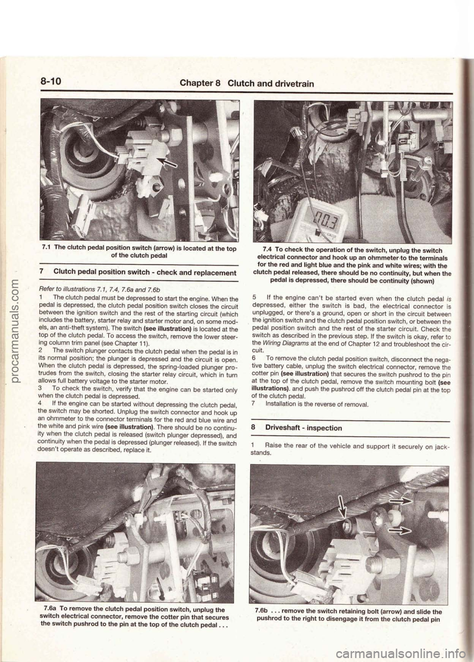 FORD MUSTANG 1994  Service Repair Manual procarmanuals.com 