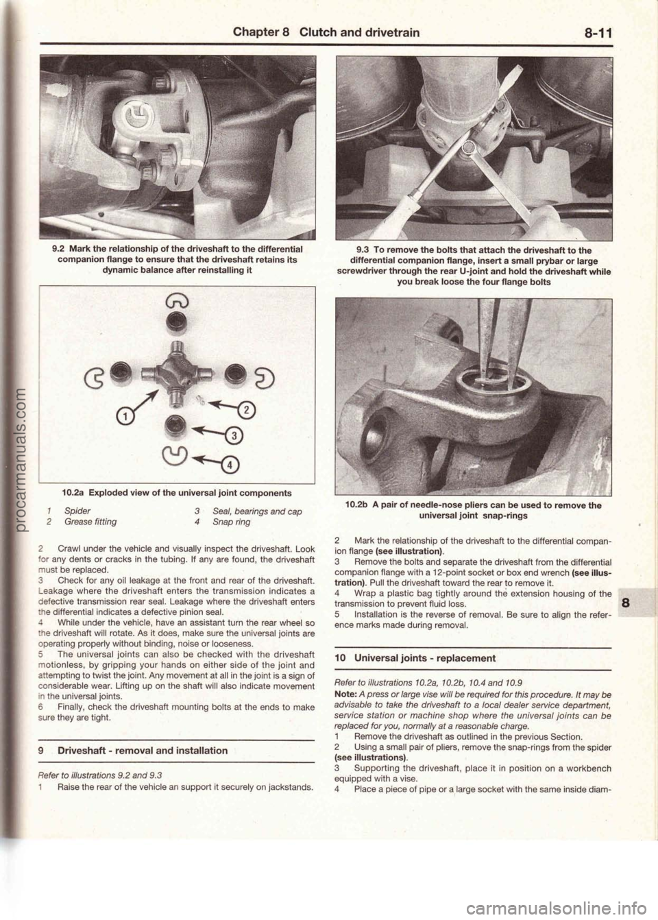 FORD MUSTANG 1994  Service Repair Manual procarmanuals.com 