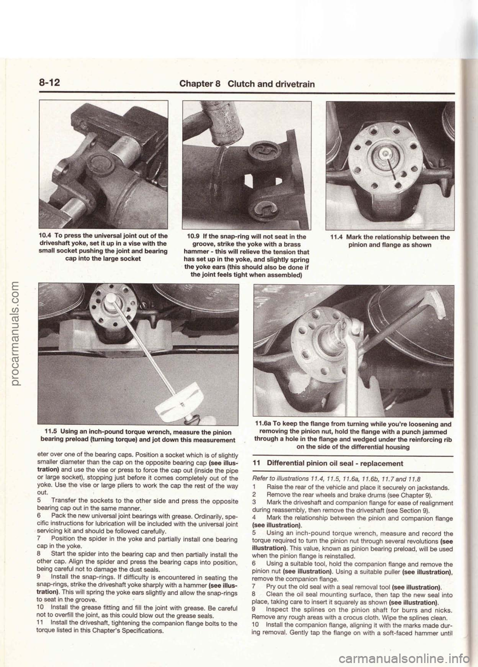 FORD MUSTANG 1994  Service Repair Manual procarmanuals.com 