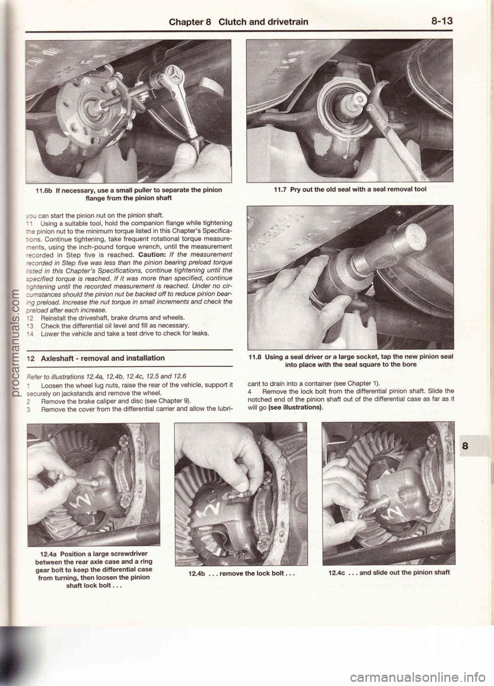 FORD MUSTANG 1994  Service Repair Manual procarmanuals.com 