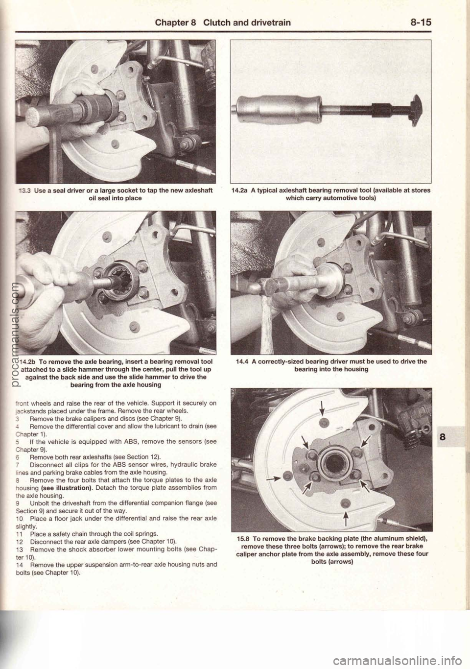 FORD MUSTANG 1994  Service Repair Manual procarmanuals.com 