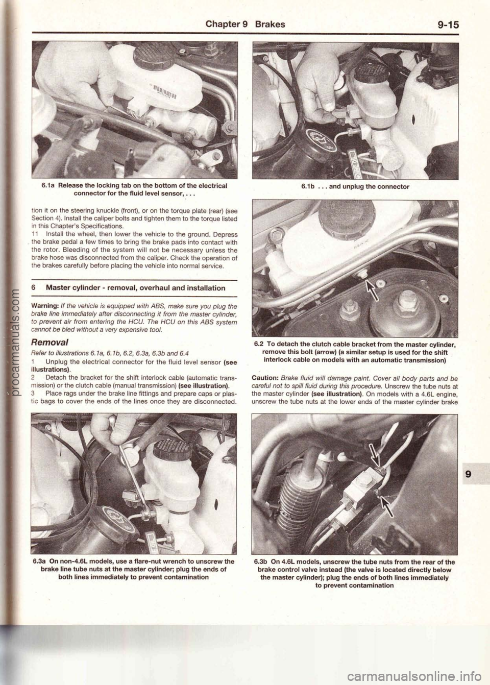 FORD MUSTANG 1994  Service Repair Manual procarmanuals.com 