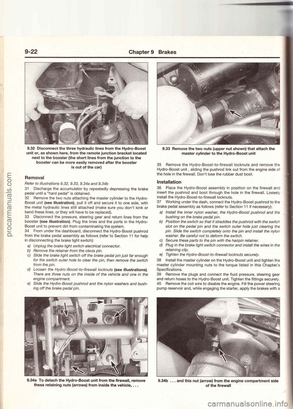 FORD MUSTANG 1994  Service Repair Manual procarmanuals.com 