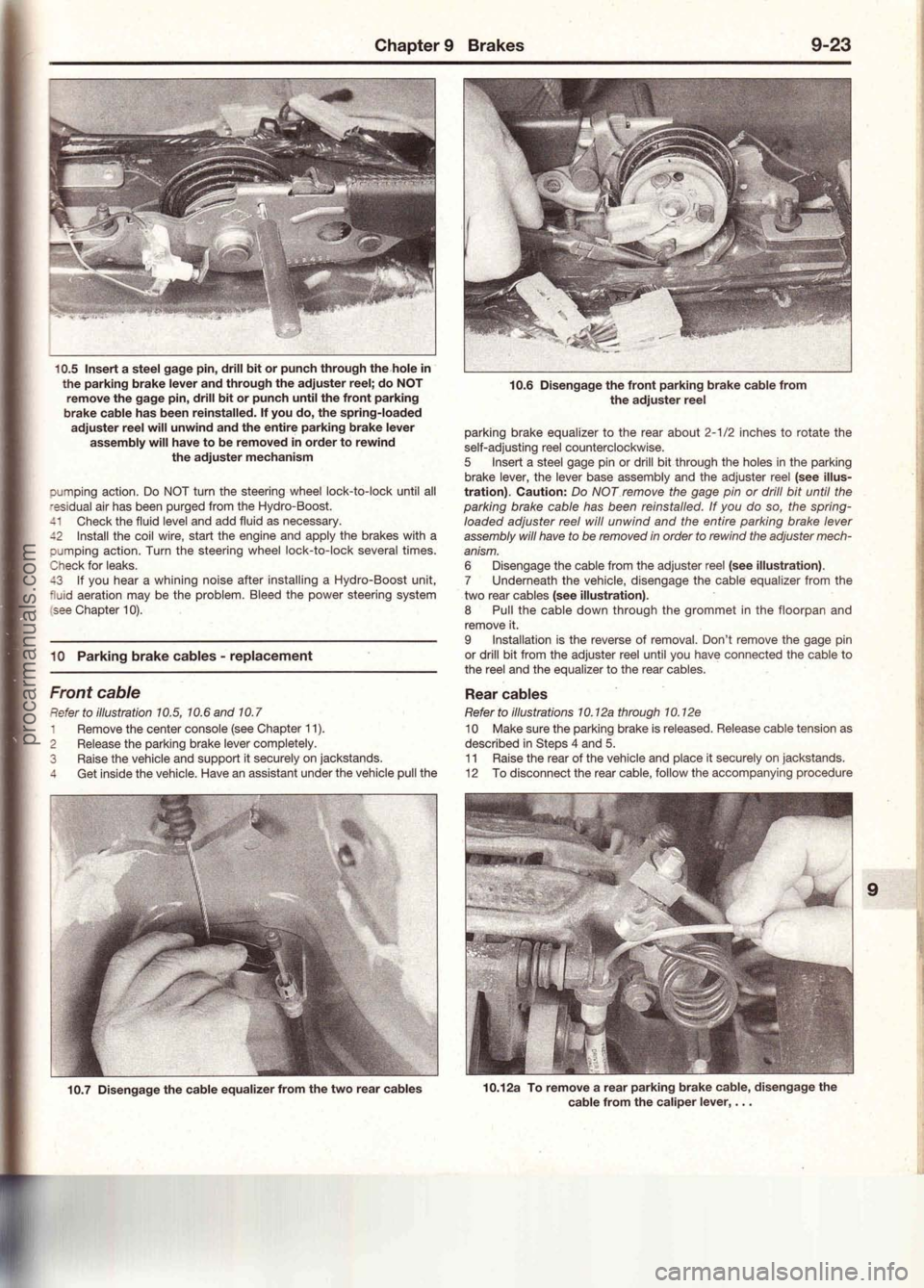 FORD MUSTANG 1994  Service Repair Manual procarmanuals.com 