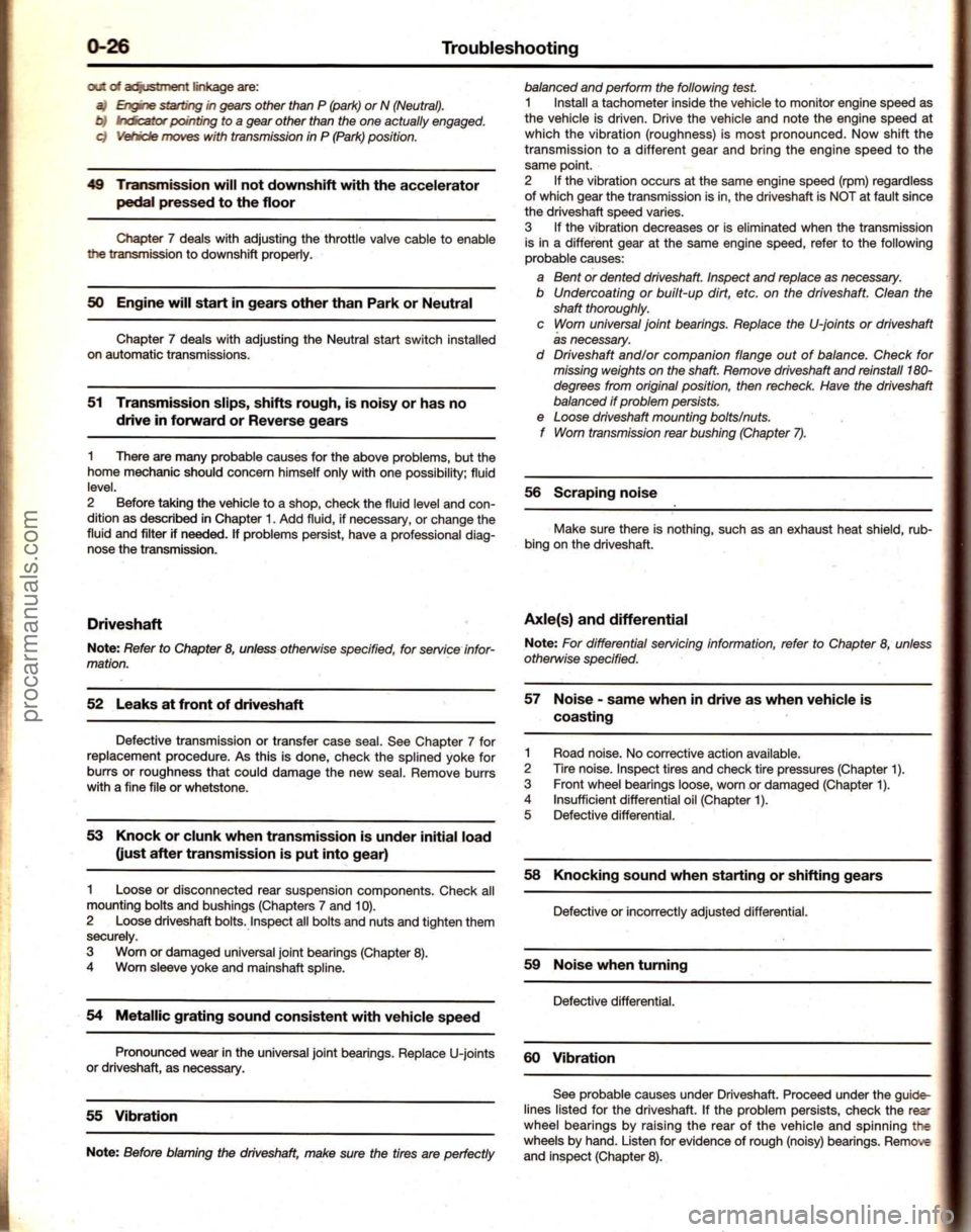FORD MUSTANG 1994  Service Repair Manual procarmanuals.com 