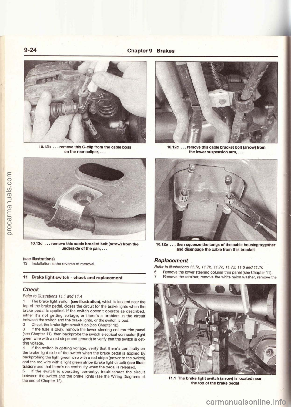 FORD MUSTANG 1994  Service Repair Manual procarmanuals.com 