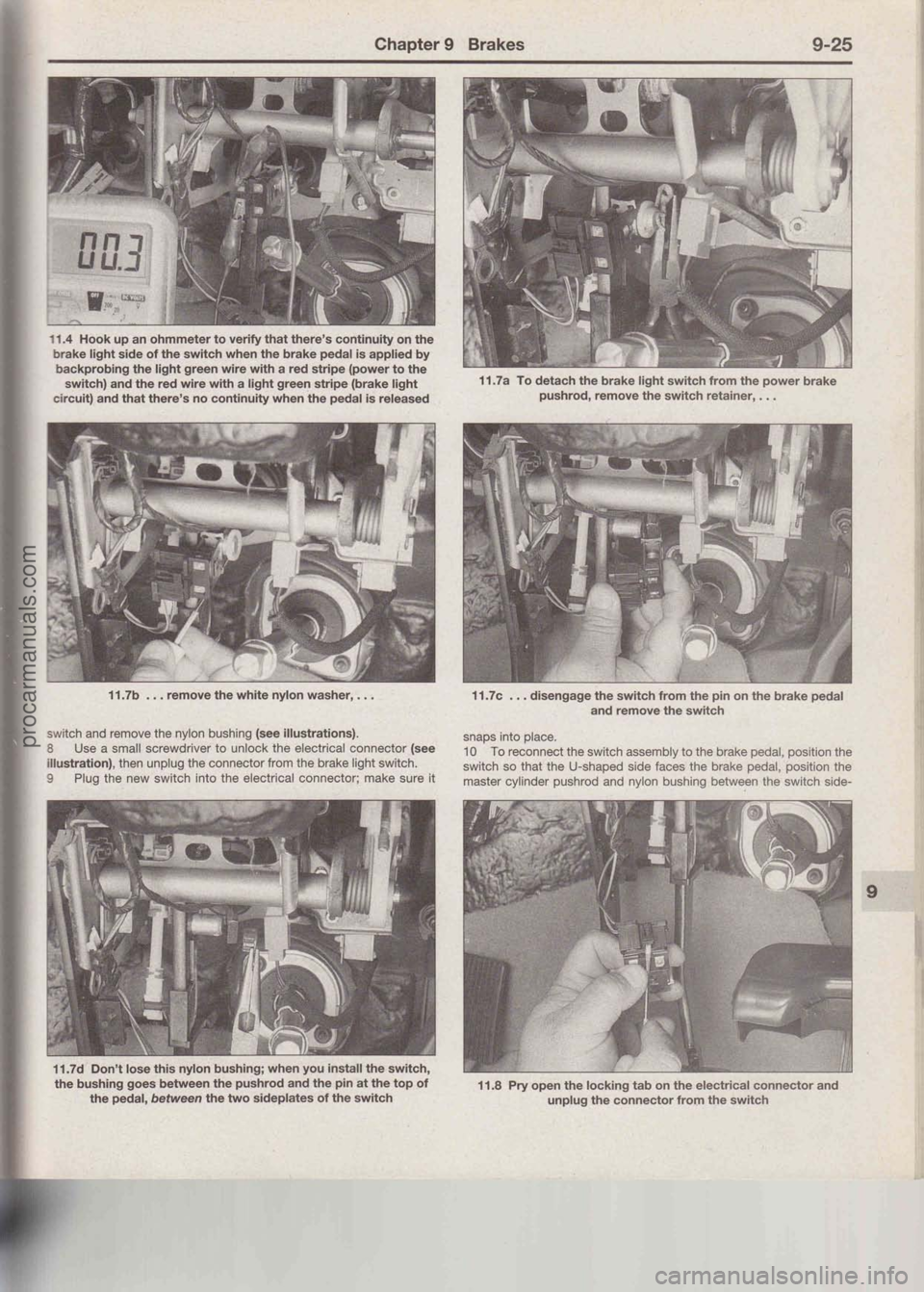 FORD MUSTANG 1994  Service Repair Manual procarmanuals.com 