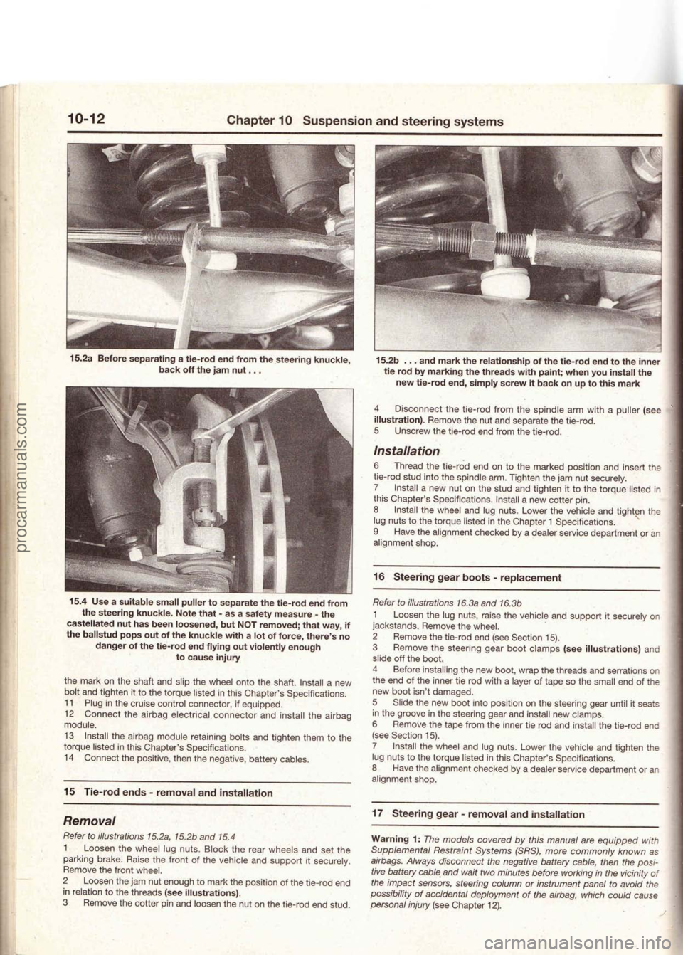 FORD MUSTANG 1994  Service Repair Manual procarmanuals.com 