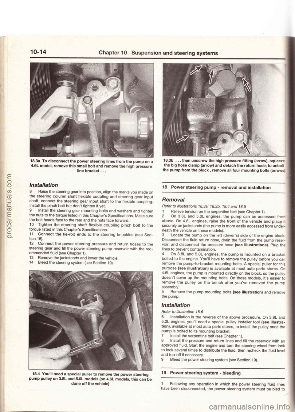 FORD MUSTANG 1994  Service Repair Manual procarmanuals.com 