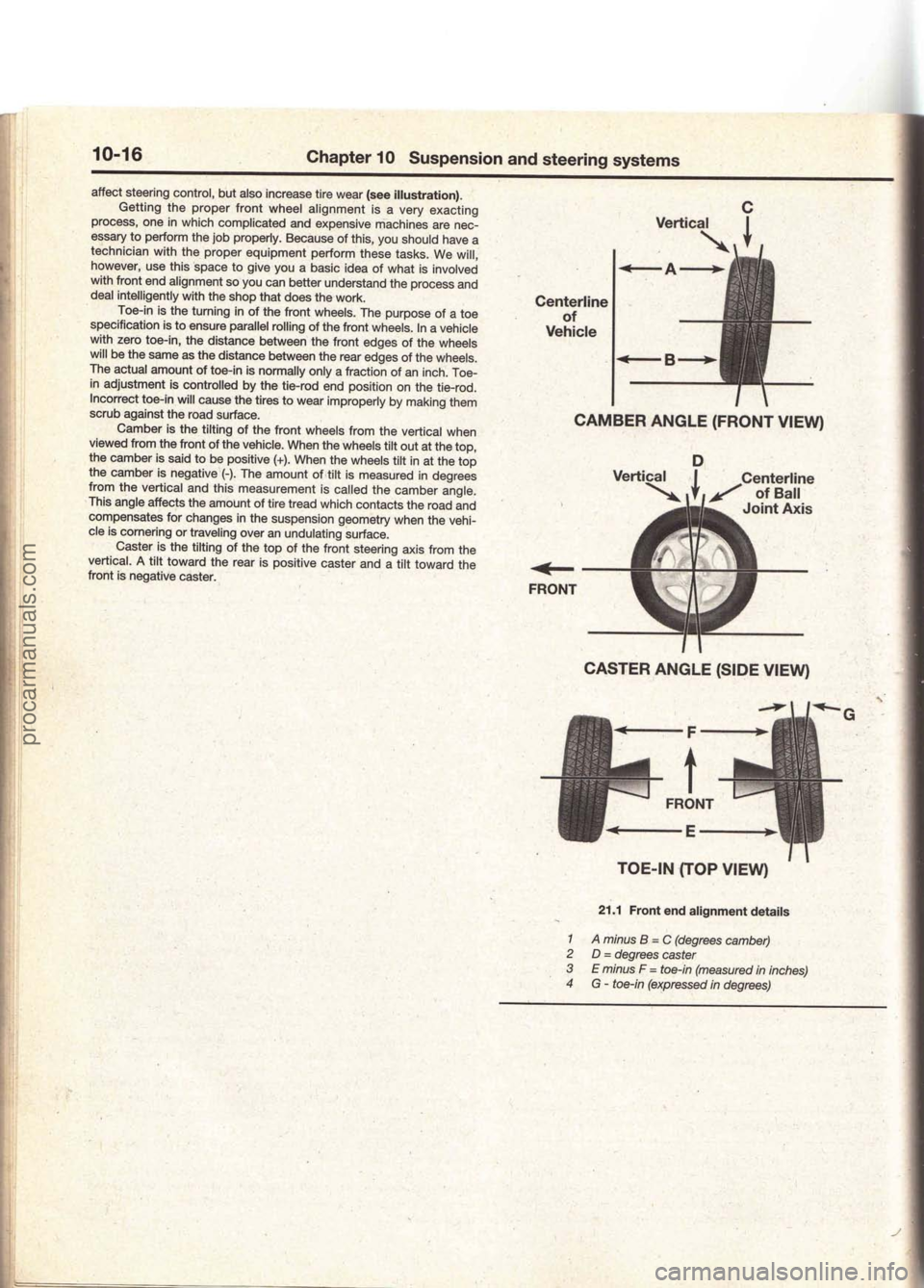 FORD MUSTANG 1994  Service Repair Manual procarmanuals.com 