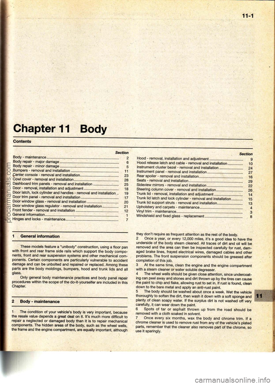FORD MUSTANG 1994  Service Repair Manual procarmanuals.com 