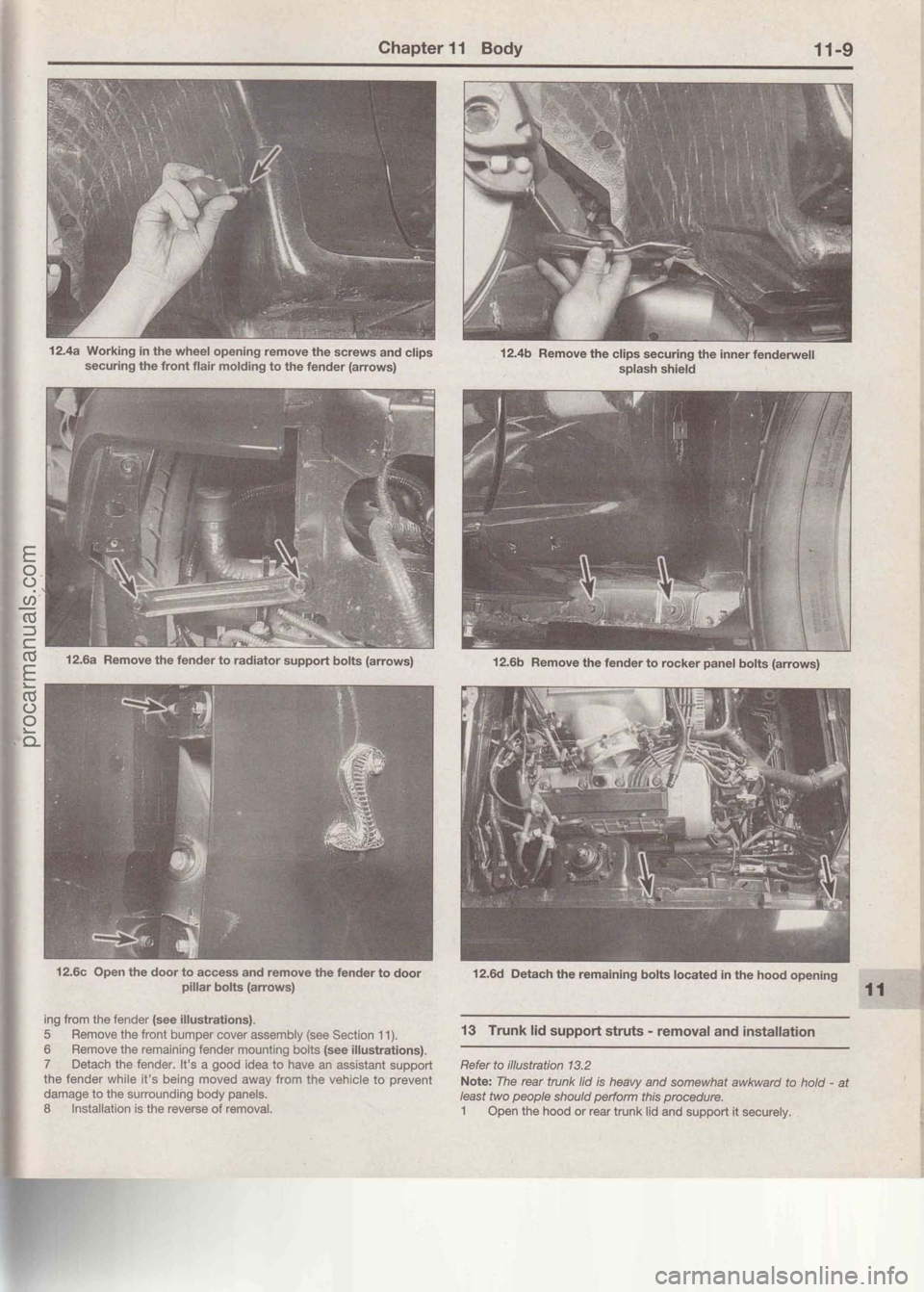 FORD MUSTANG 1994  Service Repair Manual procarmanuals.com 