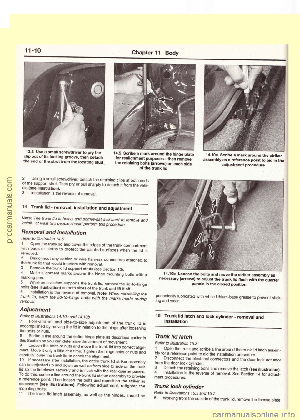 FORD MUSTANG 1994  Service Repair Manual procarmanuals.com 