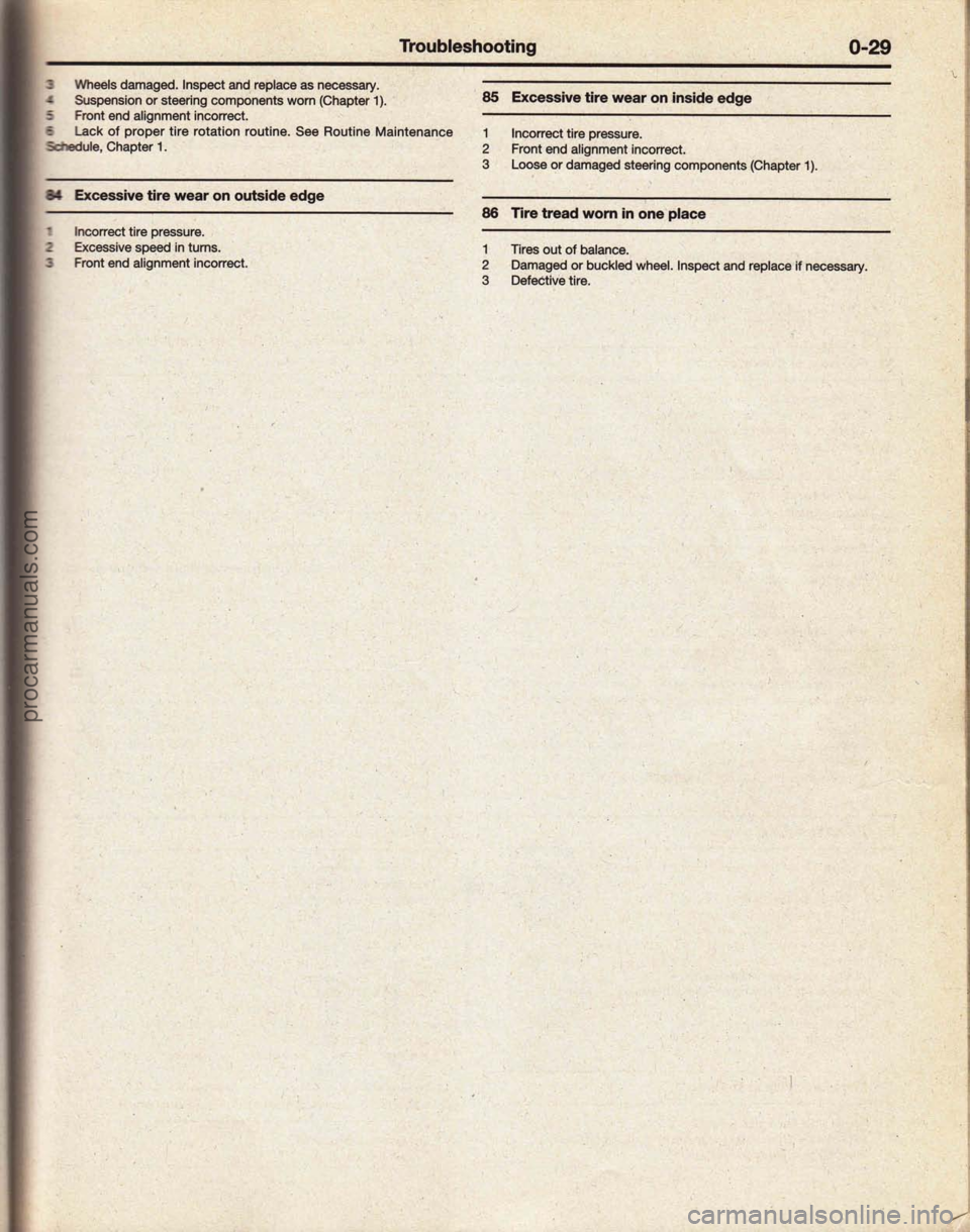 FORD MUSTANG 1994  Service Repair Manual procarmanuals.com 