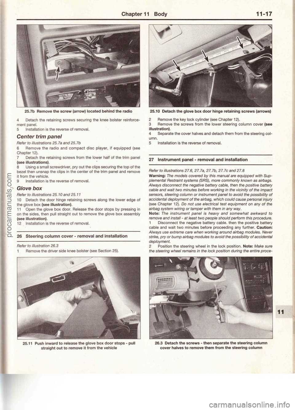 FORD MUSTANG 1994  Service Repair Manual procarmanuals.com 