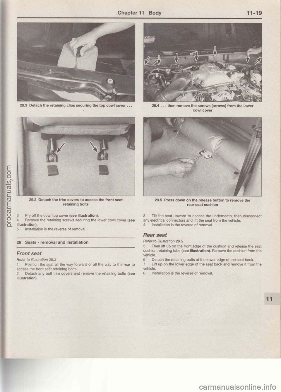 FORD MUSTANG 1994  Service Repair Manual procarmanuals.com 
