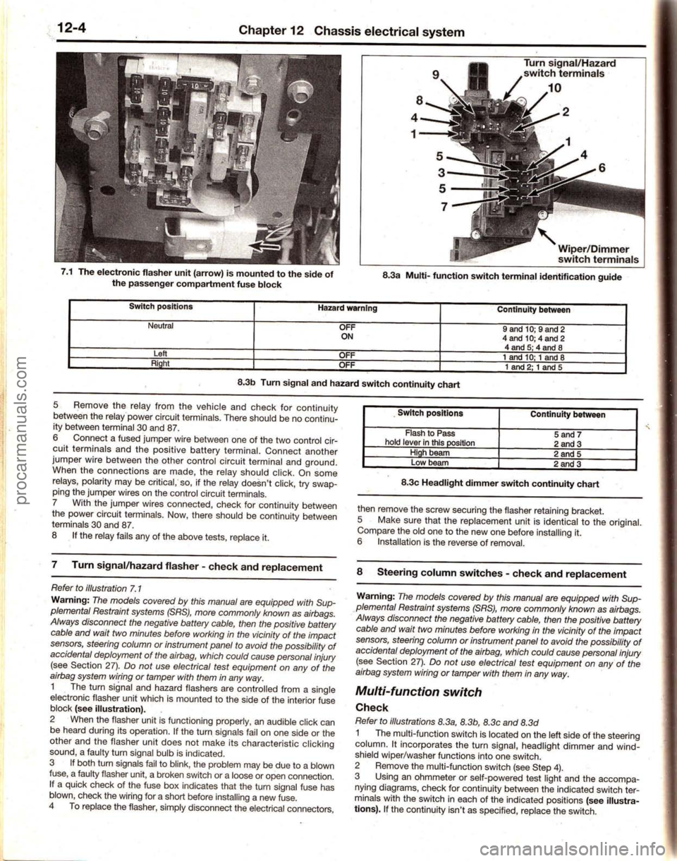 FORD MUSTANG 1994  Service Repair Manual procarmanuals.com 