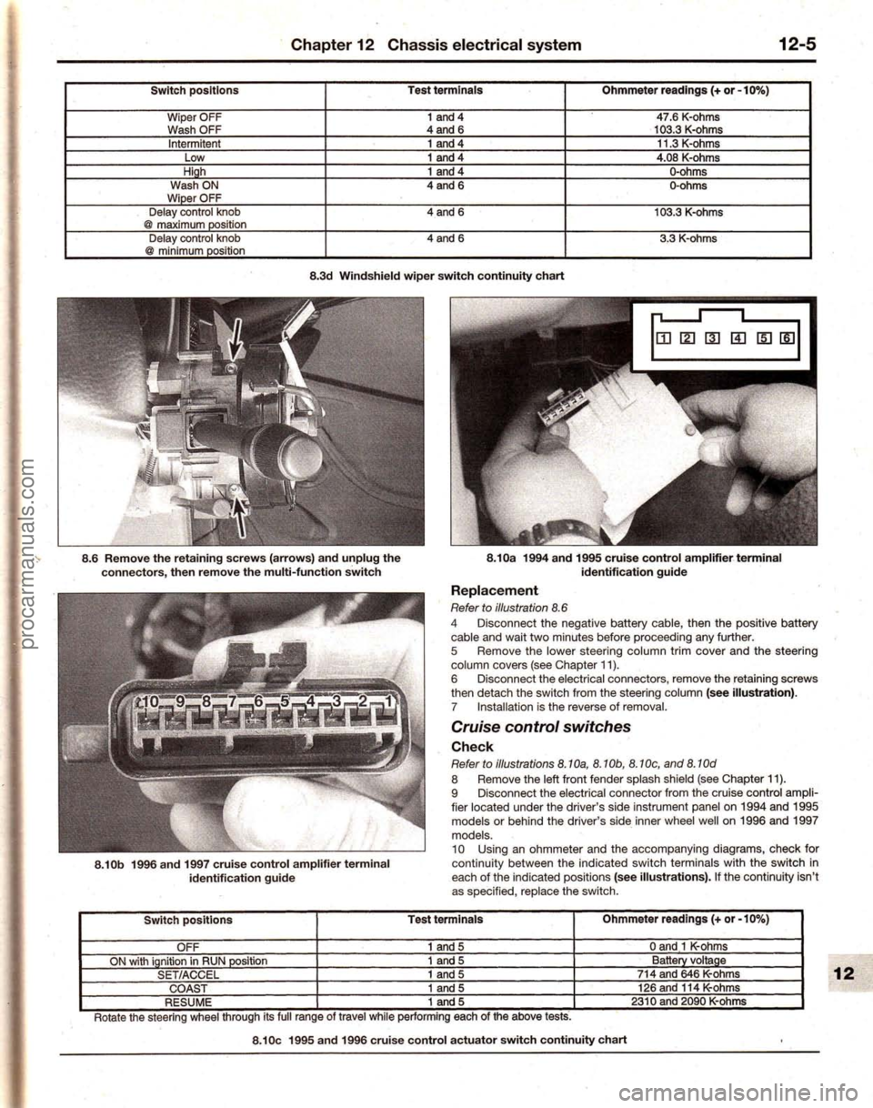 FORD MUSTANG 1994  Service Repair Manual procarmanuals.com 