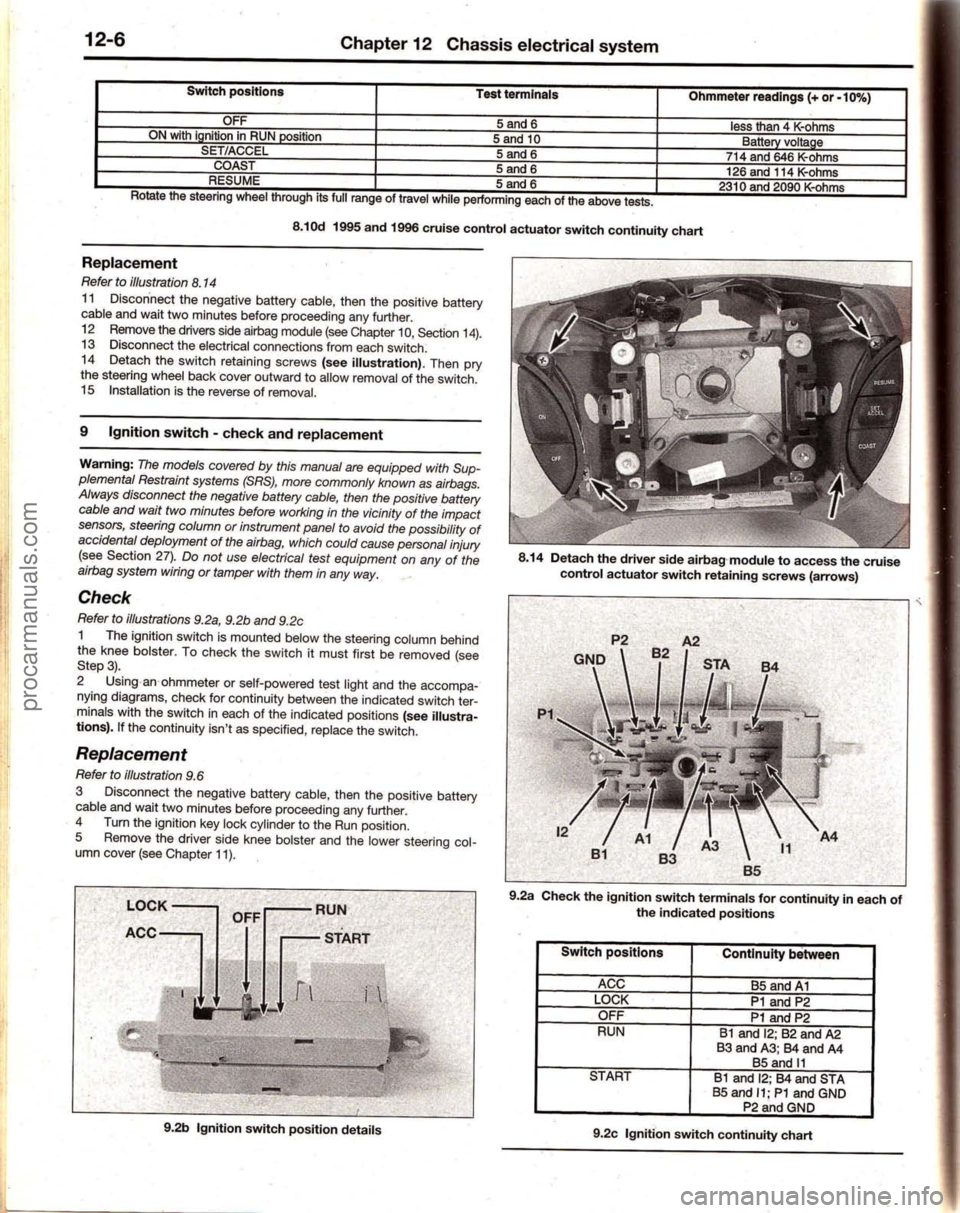FORD MUSTANG 1994  Service Repair Manual procarmanuals.com 