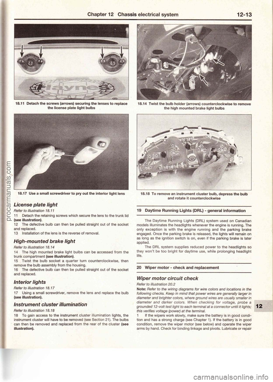FORD MUSTANG 1994  Service Repair Manual procarmanuals.com 