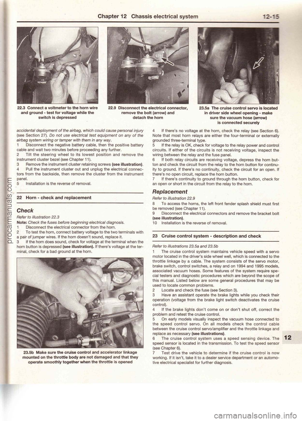 FORD MUSTANG 1994  Service Repair Manual procarmanuals.com 