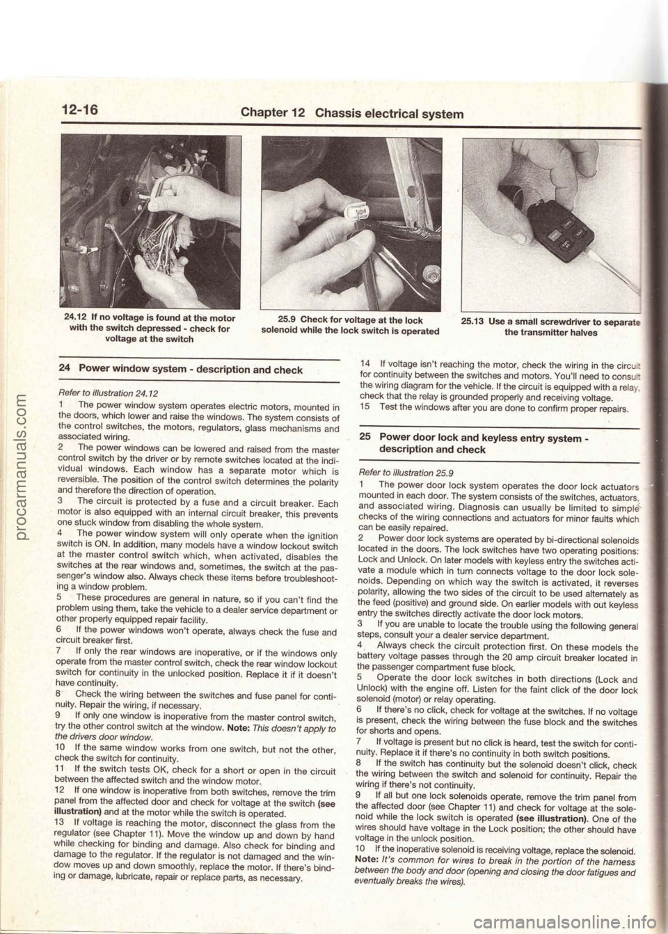 FORD MUSTANG 1994  Service Repair Manual procarmanuals.com 