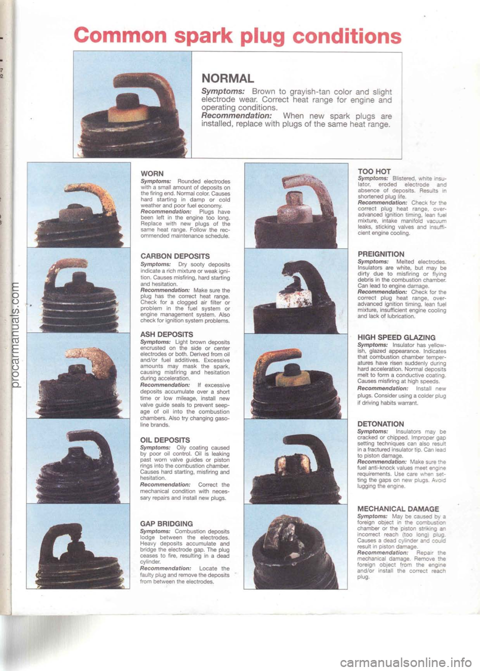 FORD MUSTANG 1994  Service Repair Manual procarmanuals.com 