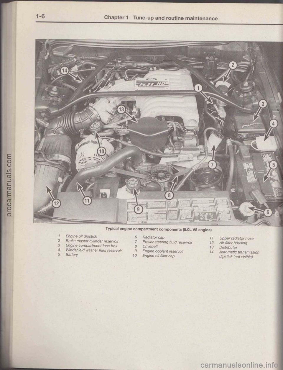 FORD MUSTANG 1994  Service Repair Manual procarmanuals.com 