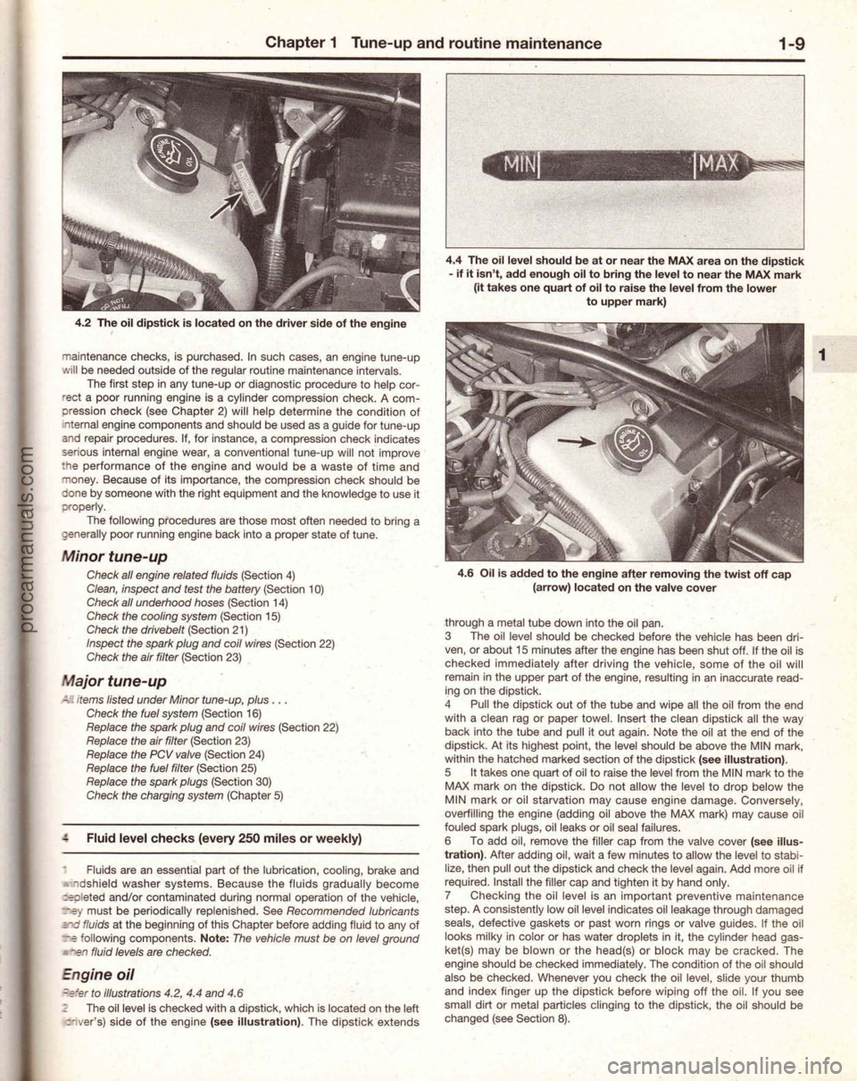 FORD MUSTANG 1994  Service Repair Manual procarmanuals.com 
