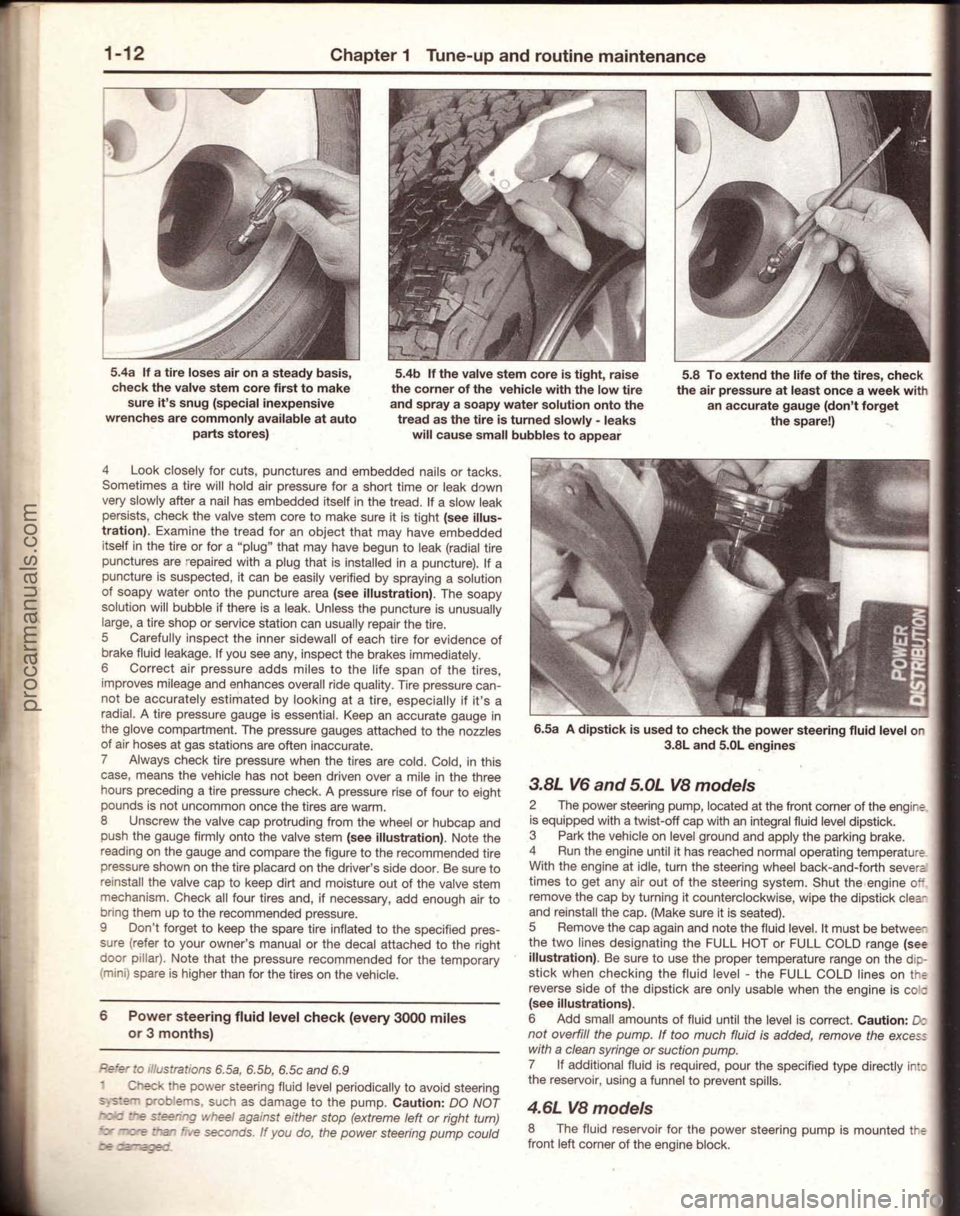 FORD MUSTANG 1994  Service Repair Manual procarmanuals.com 