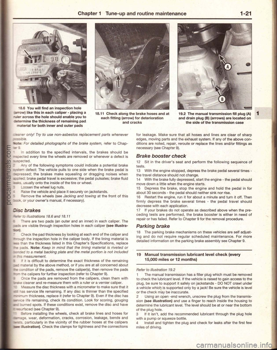 FORD MUSTANG 1994  Service Repair Manual procarmanuals.com 