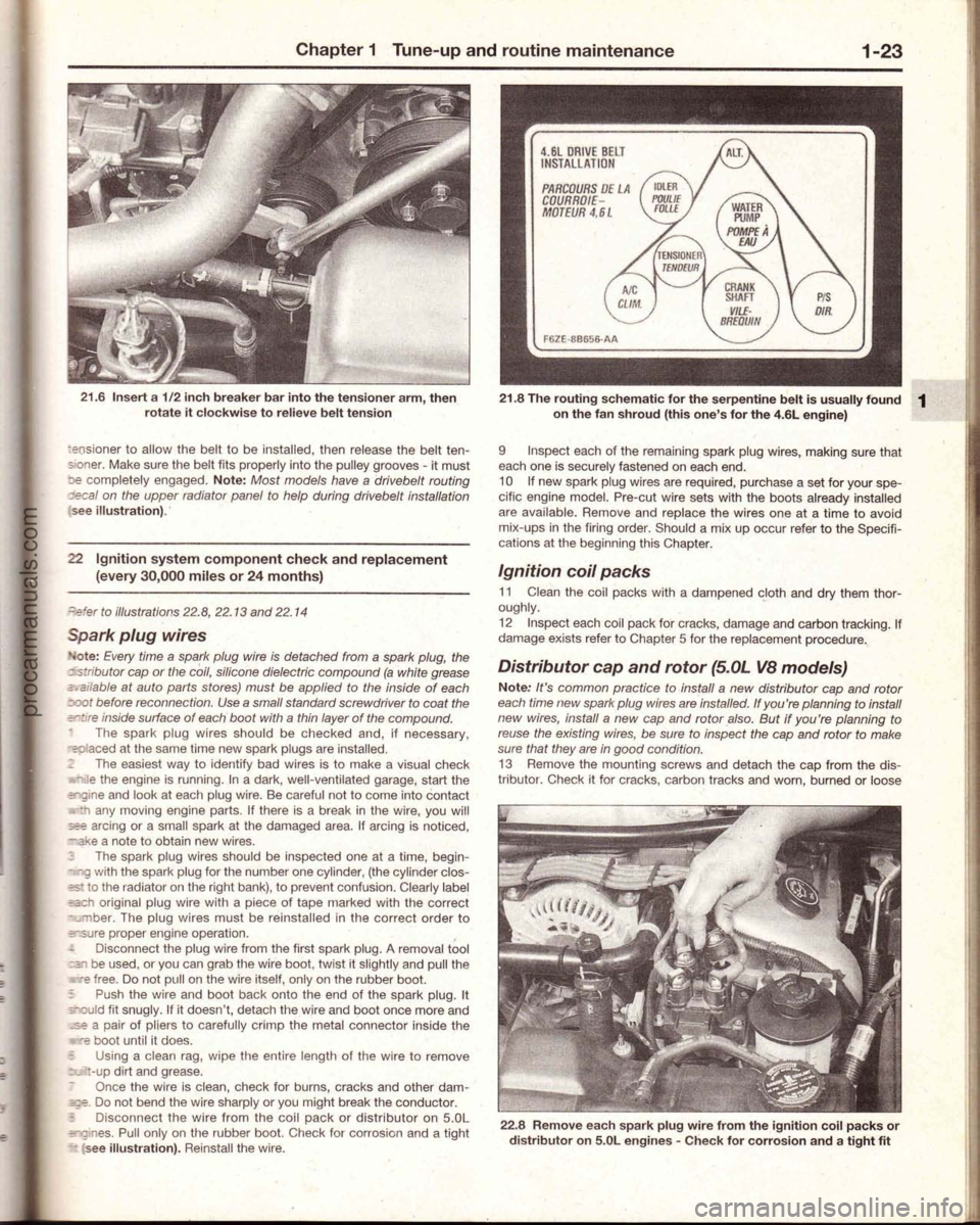 FORD MUSTANG 1994  Service Repair Manual procarmanuals.com 