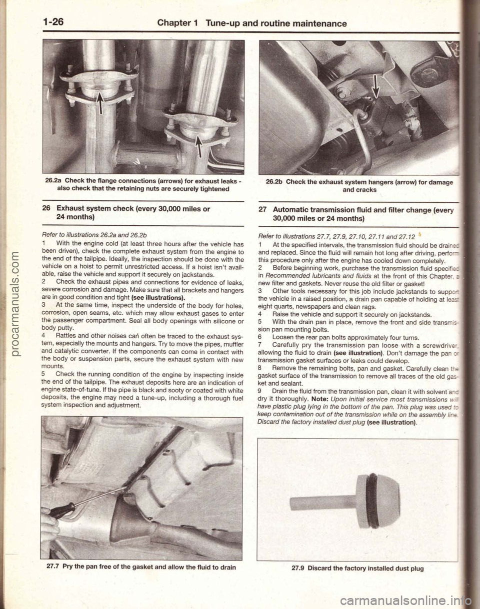 FORD MUSTANG 1994  Service Repair Manual procarmanuals.com 
