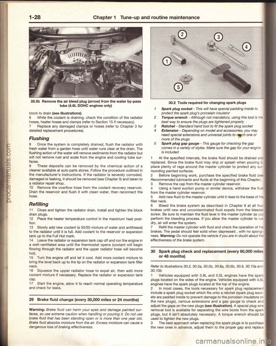 FORD MUSTANG 1994  Service Repair Manual procarmanuals.com 
