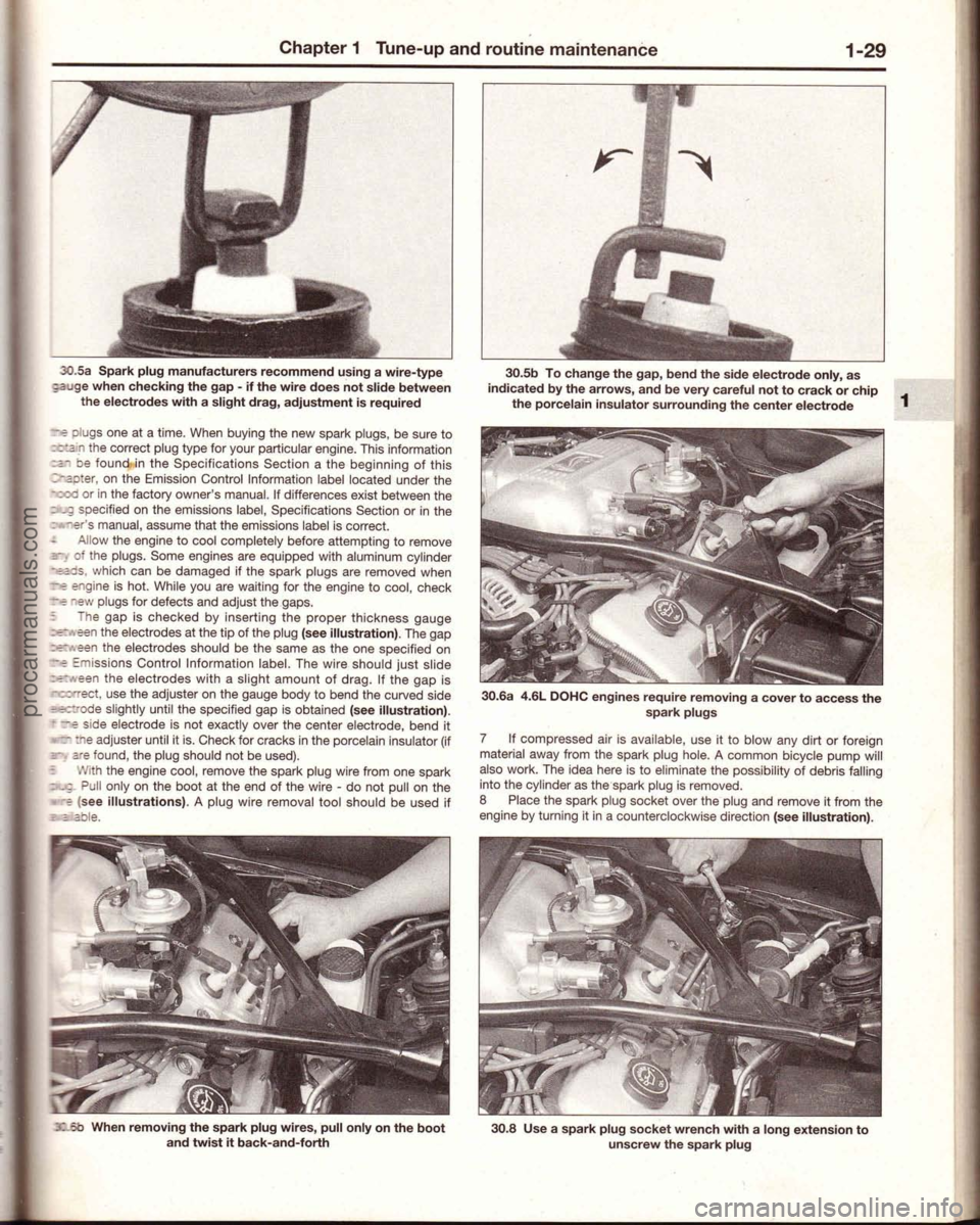 FORD MUSTANG 1994  Service Repair Manual procarmanuals.com 