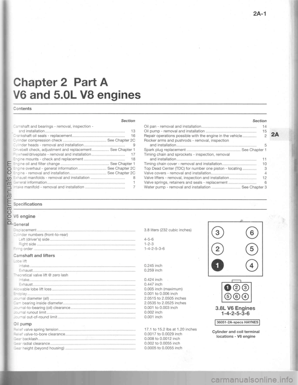 FORD MUSTANG 1994  Service Repair Manual procarmanuals.com 