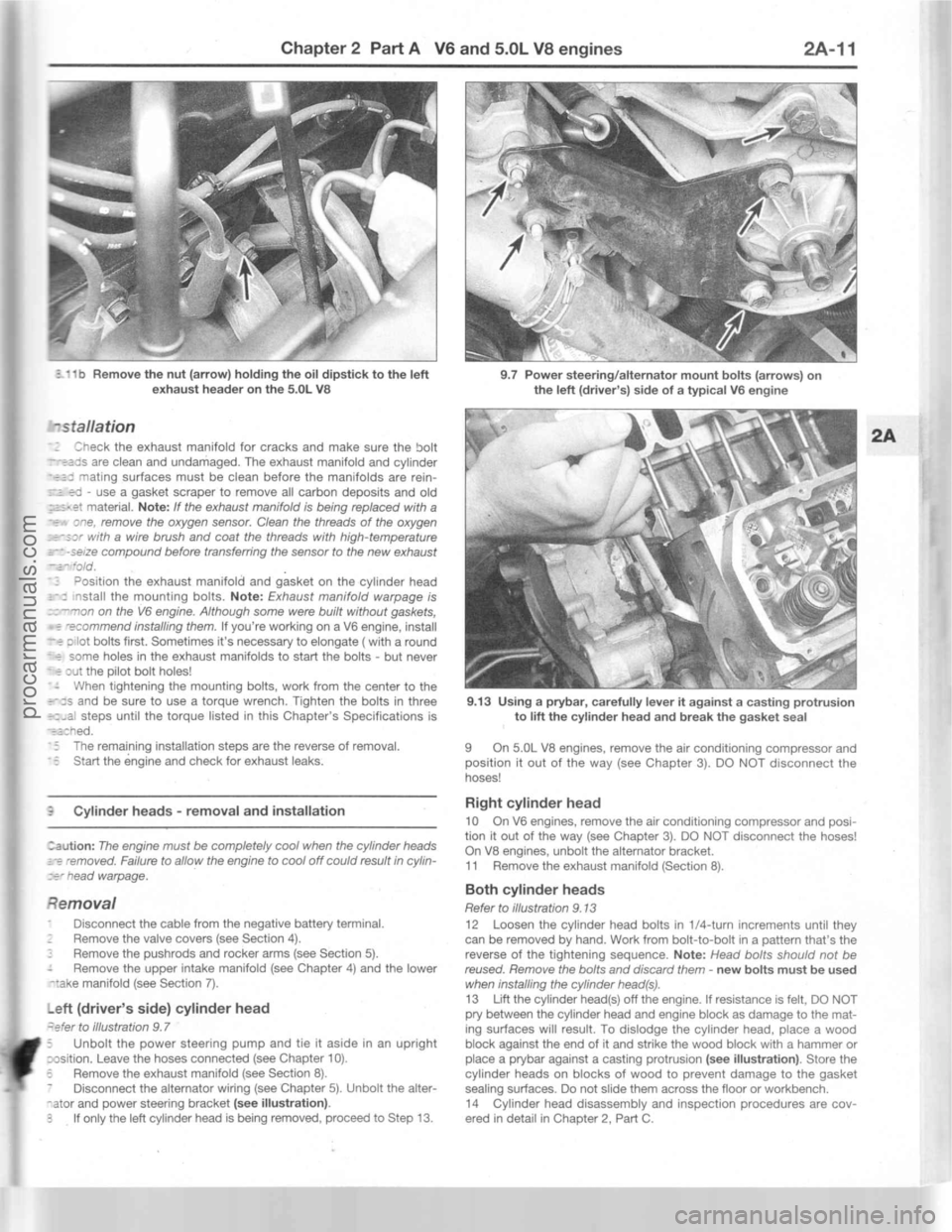 FORD MUSTANG 1994  Service Repair Manual procarmanuals.com 