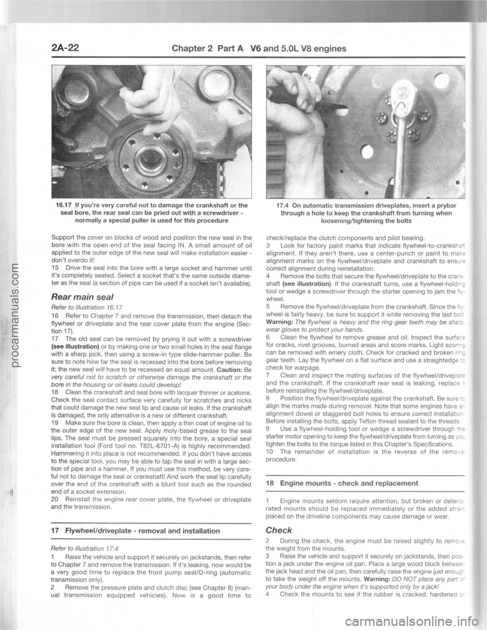 FORD MUSTANG 1994  Service Repair Manual procarmanuals.com 