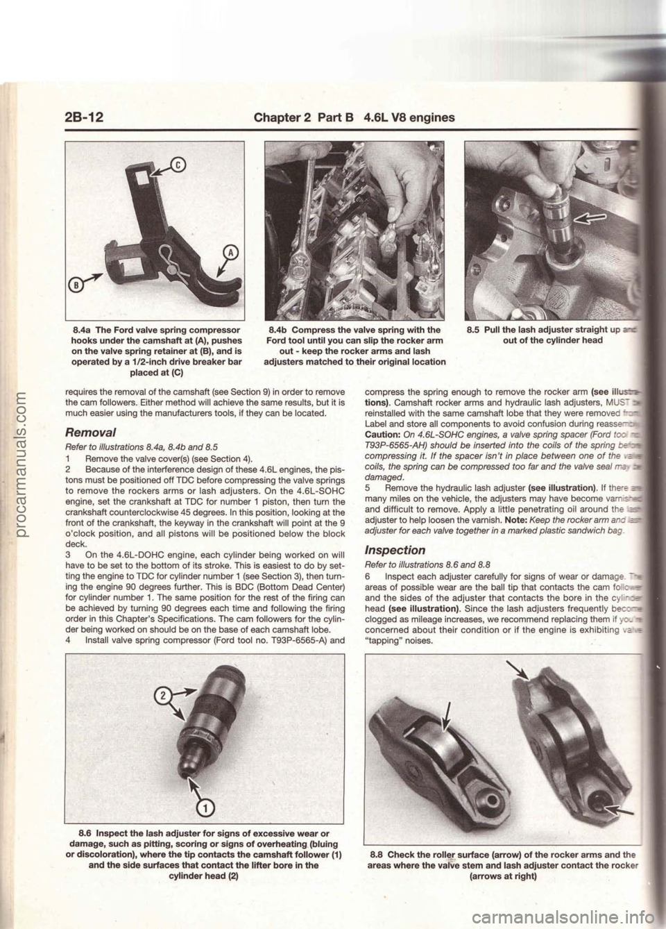 FORD MUSTANG 1994  Service Repair Manual procarmanuals.com 