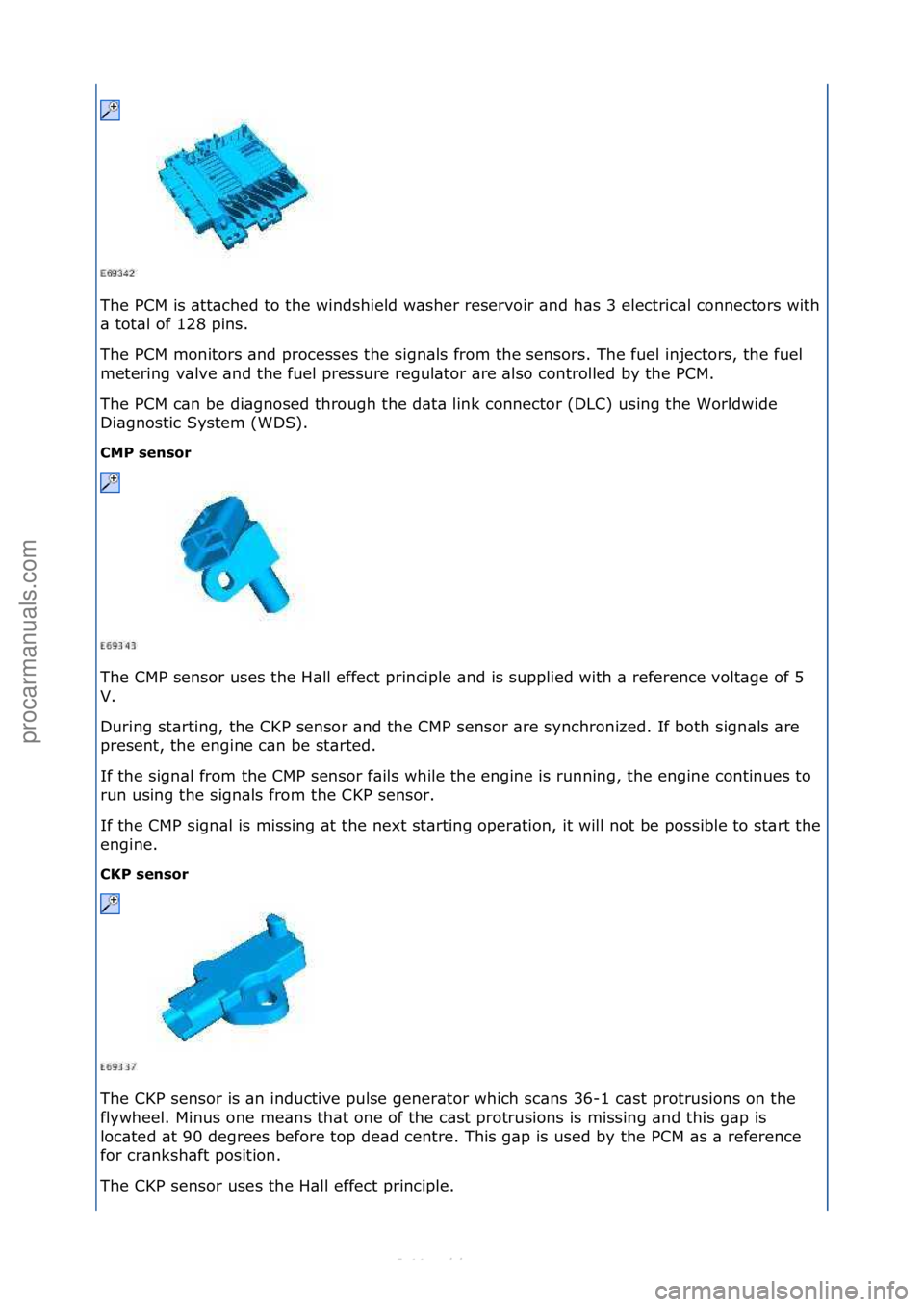 FORD S-MAX 2006 Service Repair Manual The\fPCM\fis\f\btt\bched\fto\fthe\fwindshield\fw\bsher\freservoir\f\bnd\fh\bs\f3\felectric\bl\fconnectors\fwith\f
\b\ftot\bl\fof\f128\fpins.\f
The\fPCM\fmonitors\f\bnd\fprocesses\fthe\fsign\bls\ffrom\ FORD S-MAX 2006 Service Repair Manual The\fPCM\fis\f\btt\bched\fto\fthe\fwindshield\fw\bsher\freservoir\f\bnd\fh\bs\f3\felectric\bl\fconnectors\fwith\f
\b\ftot\bl\fof\f128\fpins.\f
The\fPCM\fmonitors\f\bnd\fprocesses\fthe\fsign\bls\ffrom\